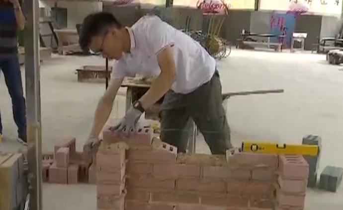 平凡工匠：職校學(xué)生奪“砌墻”世界冠軍