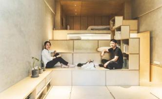 杭州夫妻買(mǎi)下40㎡破房造房中房，下班后在里面釋放壓力