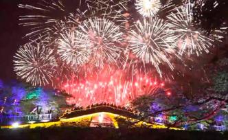 无锡中秋烟火盛宴，献礼新中国70周年