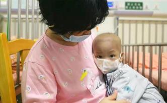 我是個(gè)三歲的地貧患兒，媽媽說是好心人捐骨髓讓我生命延續(xù)