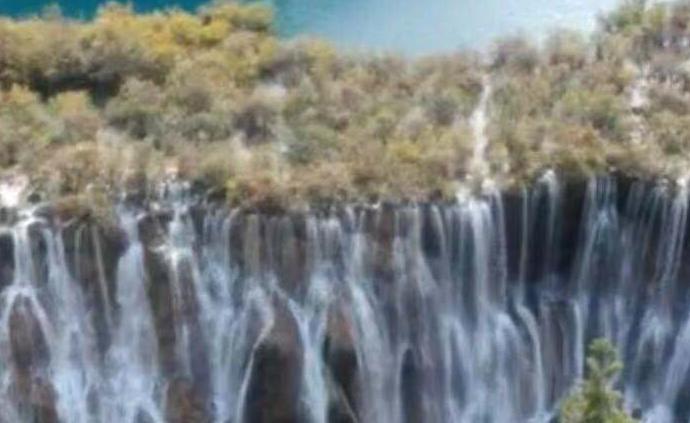 在場(chǎng)｜九寨溝諾日朗瀑布重獲新生