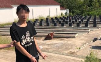浙江一男子墓地盗得一部陪葬手机，转账获利近万元后被抓