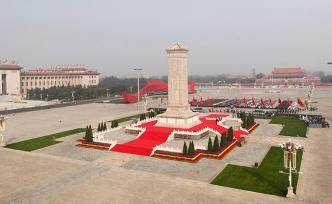 270秒回顧向人民英雄敬獻(xiàn)花籃儀式莊嚴(yán)時刻