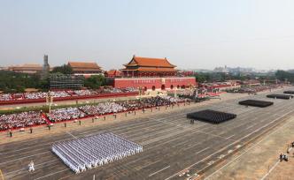 國(guó)慶受閱部隊(duì)撤離歸建