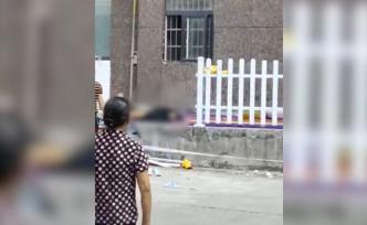 精神病史女子小區(qū)墜樓砸中人，雙雙身亡