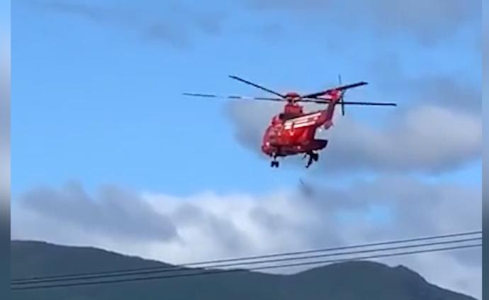 日本直升机救援事故，77岁老妪高空坠亡