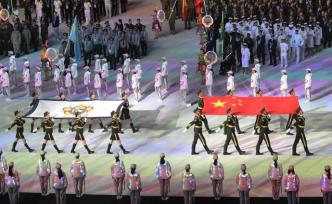 習(xí)近平出席第七屆世界軍人運動會開幕式并宣布運動會開幕?
