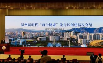 溫州“兩個健康”先行區(qū)創(chuàng)建報告：給高質(zhì)量發(fā)展帶來可喜變化
