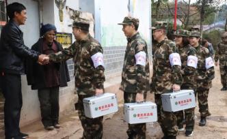 入戶問診送藥，武警四川總隊醫(yī)院醫(yī)療隊赴四川涼山精準扶貧