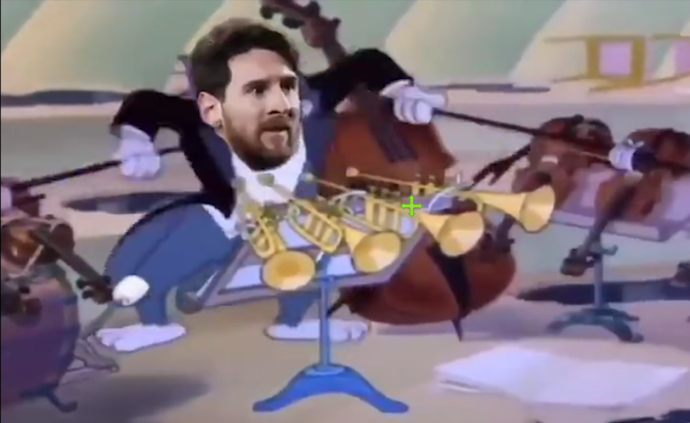 巴薩版《貓和老鼠》，梅西太難了