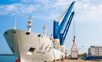 長征五號遙三火箭海上運輸任務(wù)完成，船隊靠港