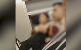 高鐵一男子因不滿前排座椅往后靠上腳踹，有乘客勸阻反被吼