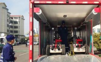 濟(jì)寧11名礦工獲救，消防機(jī)器人立大功