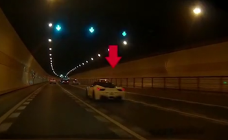 野馬和法拉利隧道飆車，3名90后被刑拘