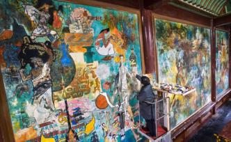 文化修復(fù)者：黃鶴樓珍貴壁畫的華彩重生