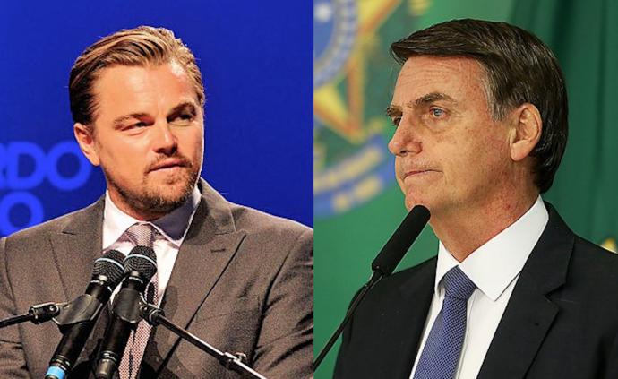 捐錢縱火亞馬孫？小李子否認(rèn)巴西總統(tǒng)指責(zé)