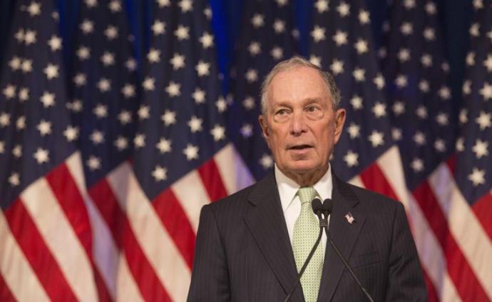 布隆伯格首次拉票:全力以赴击败特朗普