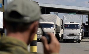 “救援卡车”再次引爆俄乌边境冲突，乌指控俄“入侵”