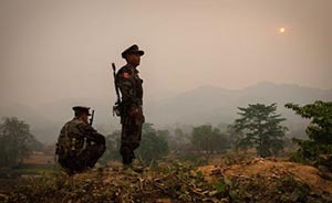 世界你好|緬甸北部：邊境線叢林深處的獨立軍士兵