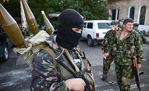 乌海军巡逻船遭炮击，民间武装社交网络上称对此负责