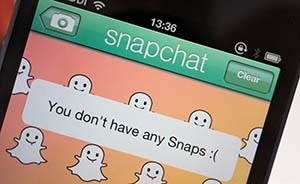 “阅后即焚”聊天软件Snapchat遭泄密，恐涉未成年色情内容