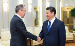 習(xí)近平會見俄外長：中俄要一同辦好二戰(zhàn)勝利70周年活動