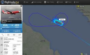 亞航飛沙特客機(jī)因機(jī)械故障返航，在馬六甲海峽上空盤旋5小時