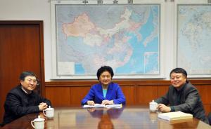 刘延东听取上海科技大学校长江绵恒工作汇报