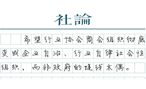 【社论】终结“二政府”