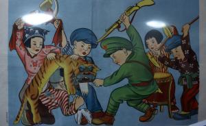 國內(nèi)政治宣傳畫大都橫眉冷對，但外國參觀者就好這口