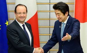 安倍與奧朗德共謀第四代核電