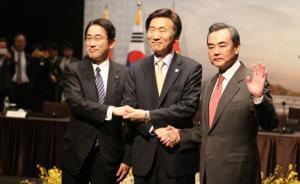 觀察|中日外長會半數(shù)時間談歷史，中韓關(guān)注安倍萬隆會議演說