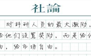 【社論】中國新實驗（3）寬容的力量