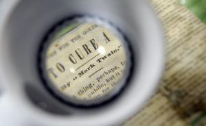 馬克·吐溫年輕時(shí)是個(gè)記者，最近發(fā)現(xiàn)了他150年前的報(bào)道