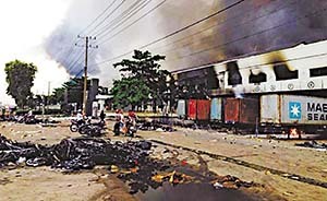 越南公安：打砸搶是反政府組織干的，他們挑動壞分子糾結(jié)民眾