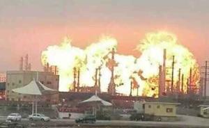 山東日照一石化企業(yè)發(fā)生火災爆炸，消防部門正在全力撲救