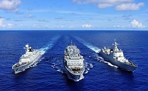 “环太”军演：中美互派军官登舰观摩