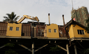 文化長廊建了又拆，云南河口官方承認(rèn)規(guī)劃缺乏前瞻