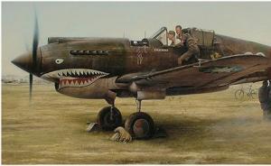 抗戰(zhàn)·空戰(zhàn)｜7個月?lián)袈淙諜C三百架，飛虎隊?wèi)?zhàn)機為何涂成鯊魚