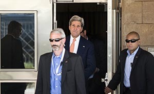 快新闻|又一个不可能完成的任务，克里抵达伊拉克调和