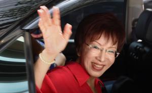 民調(diào)數(shù)據(jù)已領(lǐng)先宋楚瑜，洪秀柱稱一定會出現(xiàn)“棄宋保柱”效應(yīng)