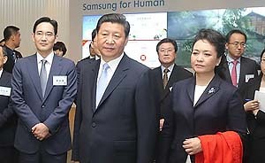三星、LG争相用“中国梦”吸引习近平关注