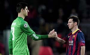 今夜看啥：在比利時(shí)門神面前，梅球王就從沒進(jìn)過球