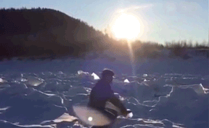體驗-39℃：開水瞬間化白霧，凍梨輕松變鐵錘