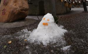 建國以來廣州城區(qū)首次下雪，廣東廣西風(fēng)雨霰雪同時上演