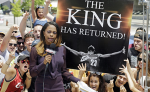 《体育画报》：克利夫兰人的血液里，除了酒精就剩下詹姆斯了