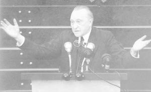 德國(guó)往事︱七十歲的阿登納用十年為聯(lián)邦德國(guó)贏得主權(quán)