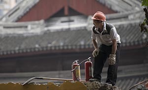 上海市中心古寺修繕啟動，大雄寶殿將在明年平移預(yù)計歷時半年