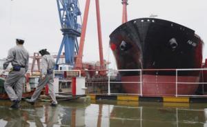 中國自主設計建造的最大LNG船下水，容量頂一百多個水立方