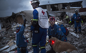 厄瓜多爾地震死亡人數(shù)升至646人，已遭受700多次余震